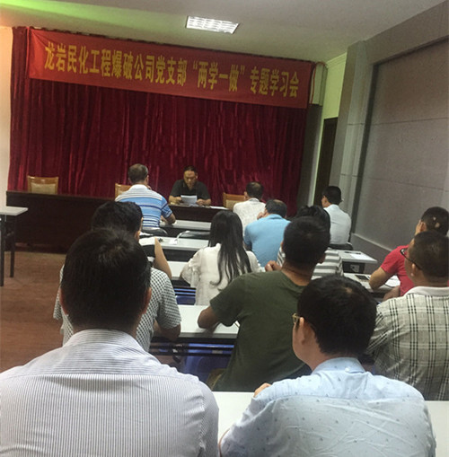 連益峰：民化爆破公司開展“兩學(xué)一做”學(xué)習(xí)教育第二專題討論會(huì)[2].jpg
