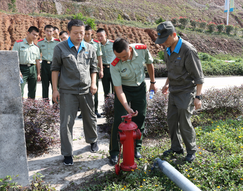 郭芳萍 新羅區(qū)消防大隊蒞臨?？讫垘r分公司檢查工作1.jpg