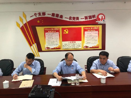 1-永安雙華公司吳泉艷：永安雙華公司黨支部開展黨史學(xué)習(xí)教育專題黨課現(xiàn)場~1.jpg