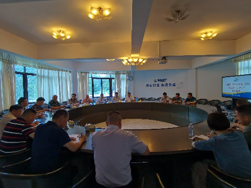 永安分公司戴靜瑤：省工信廳裝備處三級(jí)調(diào)研員黎明春到永安分公司開展民爆物品行業(yè)安全生產(chǎn)工作督查~1.jpg