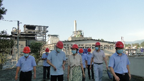 永安雙華公司鄧焱珍：永安市工信局局長羅鳳璇到雙華公司節(jié)前安全檢�?~1.jpg