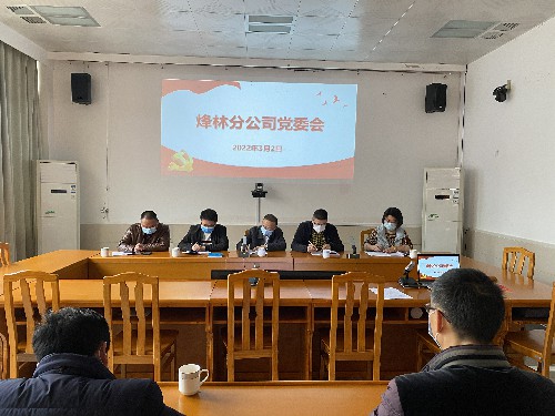 烽林連珂瑩：烽林分公司召開黨委會深入學(xué)習(xí)貫徹省委“提高效率、提升效能、提增效益”行動精�?(1)~1.jpg