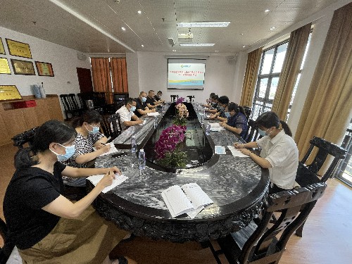永安日升公司，余立通，海峽科化黨委委員、總經(jīng)理顏建議帶隊(duì)到日升公司開(kāi)�?021年度�?+X”監(jiān)督檢�?~1.jpg