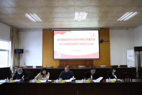 格式工廠海峽科化公司黨委召開2022年度黨員領(lǐng)導(dǎo)干部民主生活�?.jpg